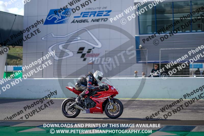 25 to 27th november 2017;Jerez;event digital images;motorbikes;no limits;peter wileman photography;trackday;trackday digital images